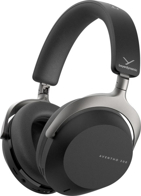 Bezprzewodowe słuchawki nauszne beyerdynamic AVENTHO 300 z ANC, czarne
