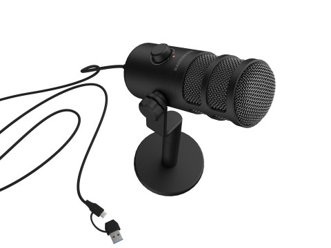 GENESIS Radium 350D Czarny Mikrofon do komputera