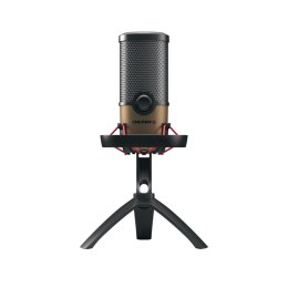 Mikrofon stołowy CHERRY UM 9.0 PRO RGB Czarny, Miedziany