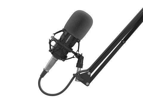 Mikrofon studyjny GENESIS Radium 300 XLR Czarny