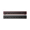 Inteligentna stacja dokująca Lenovo ThinkPad USB4 5500 (z zasilaczem 135 W) | Ilość DisplayPorts: 2 | Ilość portów HDMI: 1 | 100