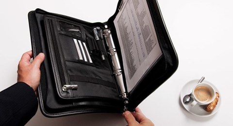 Wedo 58 5001 organizer Skóra, Nylon Czarny