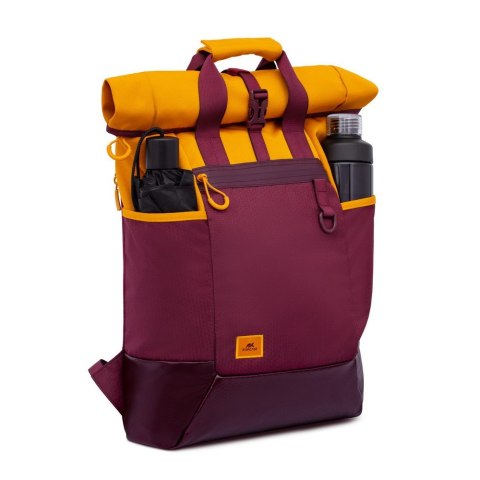 Plecak na laptop 15.6" 25L Rivacase 5321 bordowo-żółty