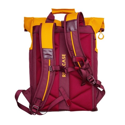 Plecak na laptop 15.6" 25L Rivacase 5321 bordowo-żółty