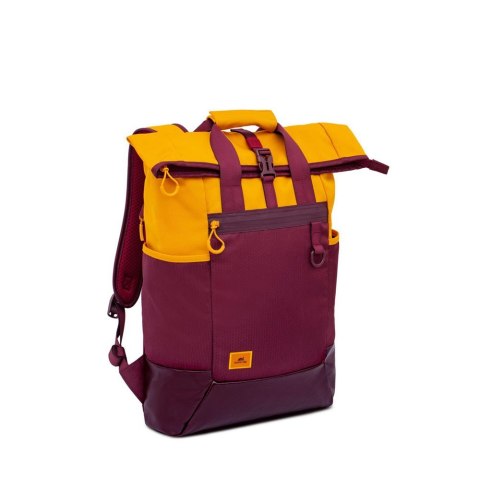 Plecak na laptop 15.6" 25L Rivacase 5321 bordowo-żółty