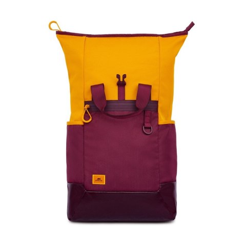 Plecak na laptop 15.6" 25L Rivacase 5321 bordowo-żółty