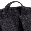 Plecak na laptop 15,6", RIVACASE Anvik, 15L, czarny, z materiału wodoodpornego, kieszenie na tablet 10,5", smartfon, dokumenty, 