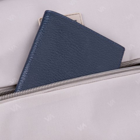 Plecak na laptop 15,6", RIVACASE Anvik, 15L, czarny, z materiału wodoodpornego, kieszenie na tablet 10,5", smartfon, dokumenty, 