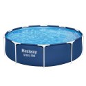 Basen Ogrodowy Stelażowy Z Pompą Niebieski 305 cm x 76 cm Bestway 56679