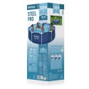 Basen Ogrodowy Stelażowy Z Pompą Niebieski 305 cm x 76 cm Bestway 56679