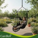 Huśtawka - fotel wiszący 210cm czarny Gardlov
