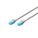 ACC Digitus | CAT 5e | Kabel krosowy | Skrętka nieekranowana (UTP) | Męski | RJ-45 | Męski | RJ-45 | Szary | 2 m