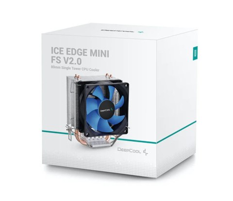 Deepcool Uniwersalny cooler Deepcool "Ice Edge Mini FS", 2 rurki cieplne, Intel Socket LGA1156 /1155/ 775 i AMD Socket FM1/AM3+/AM3/AM2+/
