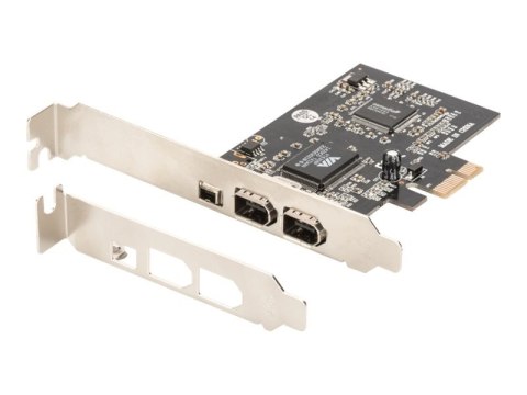Digitus Digitus | Karta interfejsu IEEE 1394a, PCI express, 4 porty 1x zew. 1394mini, 2x zew./1x wew. 1394a | DS-30201-5
