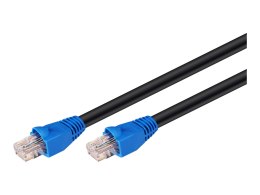 Goobay Goobay CAT 6 Outdoor Patch Cable, U/UTP, 50 m, Black