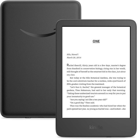 Czytnik e-booków Amazon Kindle 6" 11-generacji B0CP32JG8B 16GB Wi-Fi Czarny
