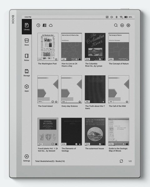 Czytnik E-booków Onyx Boox Go 10,3" 64GB Wi-Fi Szary