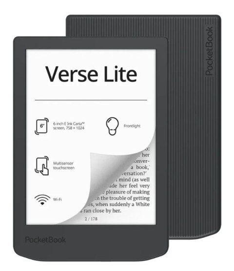 Czytnik E-booków PocketBook Verse Lite 619 6" 8GB Wi-Fi Szary
