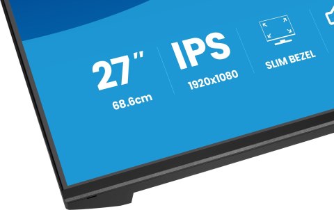 Iiyama ProLite X2793HSU-B1 monitor komputerowy 68,6 cm (27") 1920 x 1080 px Full HD LED Czarny