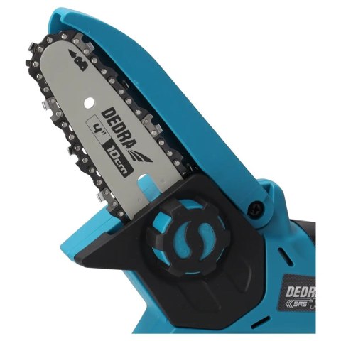 Dedra MINI PIŁA ŁAŃCUCHOWA 4" 18V BEZ AKUMULATORA I ŁADOWARKI