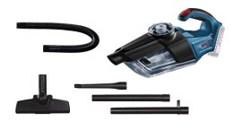 Odkurzacz przenośny Bosch GAS 18V-1 Professional Czarny, Niebieski, Czerwony, Półprzezroczysty Bez worka
