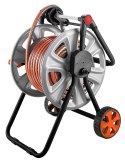 Wózek na wąż ogrodowy NEO T N15-792, metalowy, do 60m węża 1/2", z prowadnicą