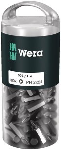 Wera 851/1 Z DIY 100 SiS końcówka wkrętakowa 100 szt.