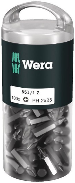 Wera 851/1 Z DIY 100 SiS końcówka wkrętakowa 100 szt.