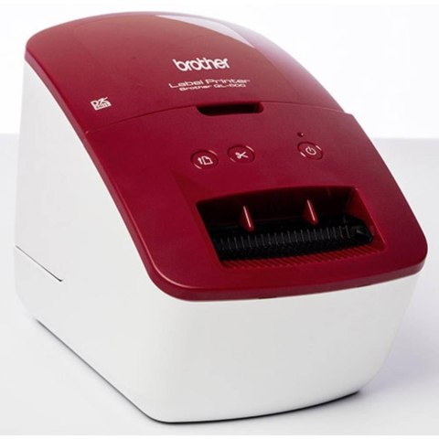 Brother QL-600RXX1 drukarka etykiet bezpośrednio termiczny 300 x 600 DPI 71 mm/s Przewodowa DK