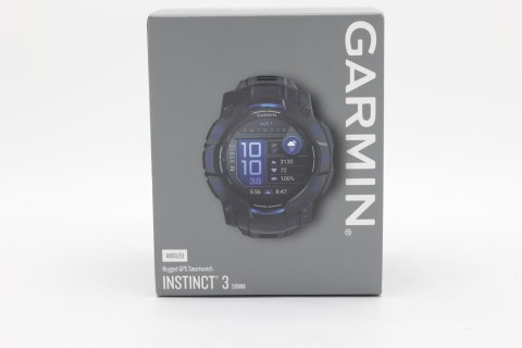 Garmin Instinct 3 3,3 cm (1.3") AMOLED 45 mm Cyfrowy 416 x 416 px Czarny GPS