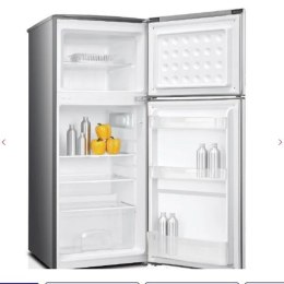 Lodówka MPM-125-CZ-11/E srebrna 115cm dark inox