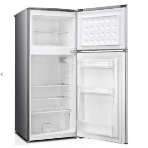 Lodówka MPM-125-CZ-11/E srebrna 115cm dark inox