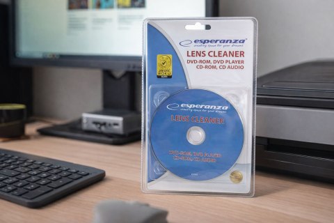 ES123 Esperanza płytka czyszcząca do cd/dvd