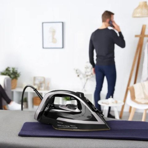 TEFAL TEFAL | FV8062 Puregliss | Żelazko parowe | 3000 W | Pojemność zbiornika na wodę 0,27 ml | Ciągła para 50 g/min | Wydajność uder