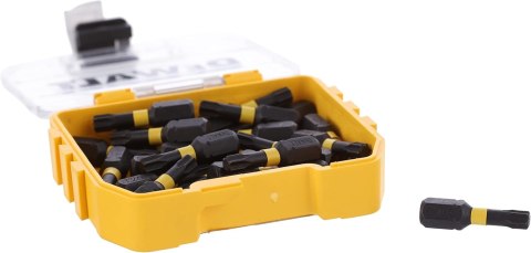 DEWALT DEWALT DT70558T-QZ Extreme FLEXTORQ 25pc Set T25 25mm in Small Bulk Storage Case