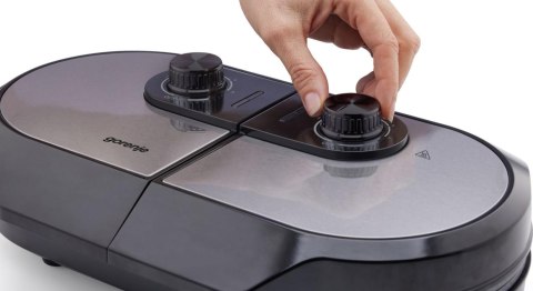 Gorenje Gorenje | Mini Grill, Waffle plate | WM1400SB | Electric Grill | 1400 W | Diameter 18 cm | Black