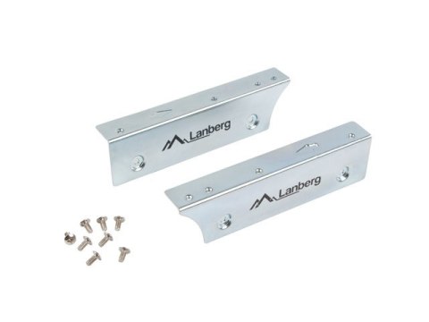 Lanberg Ramka montażowa Lanberg dla 2,5" SSD/HDD do 3,5" zatoki | IF-35-25 | Srebrna