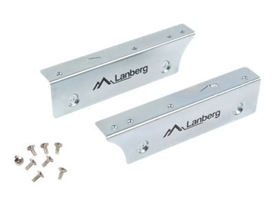 Lanberg Ramka montażowa Lanberg dla 2,5" SSD/HDD do 3,5" zatoki | IF-35-25 | Srebrna