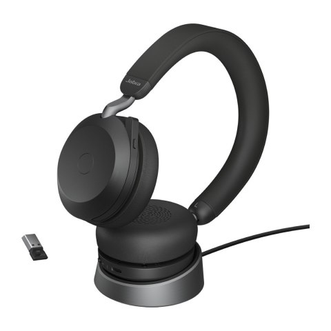 Słuchawki/zestaw słuchawkowy Jabra Przewodowy i Bezprzewodowy Opaska na głowę Biuro/centrum telefoniczne Bluetooth Podstawka do 