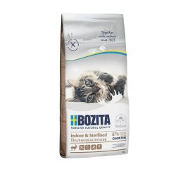 BOZITA Indoor & Sterilised Grain free Reindeer - sucha karma dla kotów wysterylizowanych - 2kg
