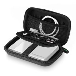 Ugreen Etui na dysk twardy HDD i akcesoria (16,5 x 9,5 x 4,5 cm; czarny)