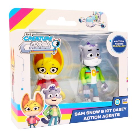 CREATURE CASES S1 ACTION AGENTS 7,5 CM - 2 PACK (ASSORTMENT)
