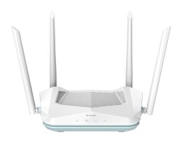 D-Link EAGLE PRO AI AX1500 Smart Router router bezprzewodowy Gigabit Ethernet Dual-band (2.4 GHz/5 GHz) Biały