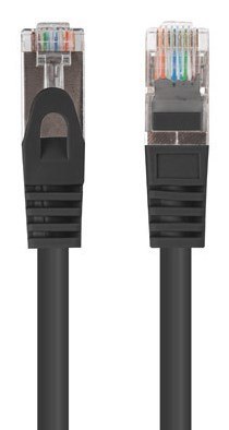 PATCHCORD KAT.5E UTP 2M CZARNY FLUKE PASSED LANBERG 10-PACK