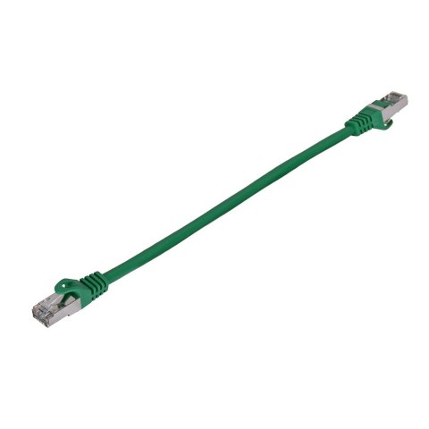 PATCHCORD KAT.6 FTP 0.25M ZIELONY FLUKE PASSED LANBERG 10-PACK