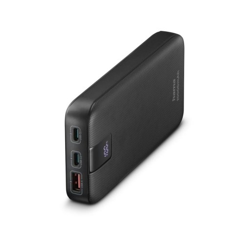 Hama 00201718 bank mocy Litowo-polimerowy (LiPo) 10000 mAh Antracyt