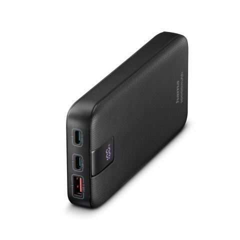 Hama 00201718 bank mocy Litowo-polimerowy (LiPo) 10000 mAh Antracyt