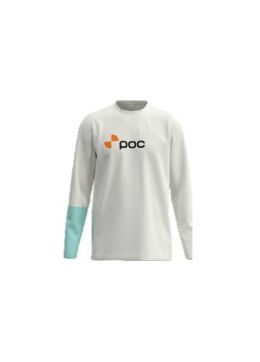 Koszulka POC L/S Tee biaĹ‚a - XL