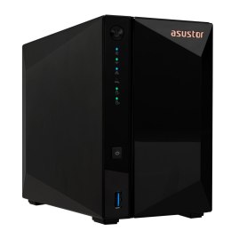 Asustor DRIVESTOR 2 Pro Gen2 AS3302T v2 NAS Realtek RTD1619B 2 GB DDR4 ADM Czarny