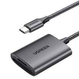 Ugreen Czytnik kart SD/TF Ugreen CM401 USB C 5Gb/s - szary